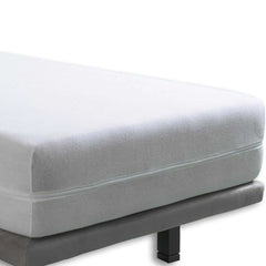 Waterproof Polyester Zipped Mattress Protector - Beach Stone