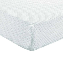 Microfiber Polyester Diamond Pattern Terry Towel Fitted Sheet - Beach Stone