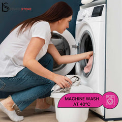 Underblanket Coral Fleece Fitted Mattress Protector - Beach Stone