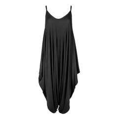 Women's Lage look Strappy Baggy Harem Jumpsuit Dress Top Playsuit Cami 10-20