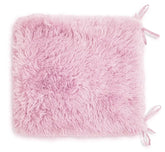 Luxury Garden Tie Foam Cushions Teddy Dining Chair Seat Pads Soft Chair Pads - Beach Stone