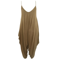 Women's Lage look Strappy Baggy Harem Jumpsuit Dress Top Playsuit Cami 10-20