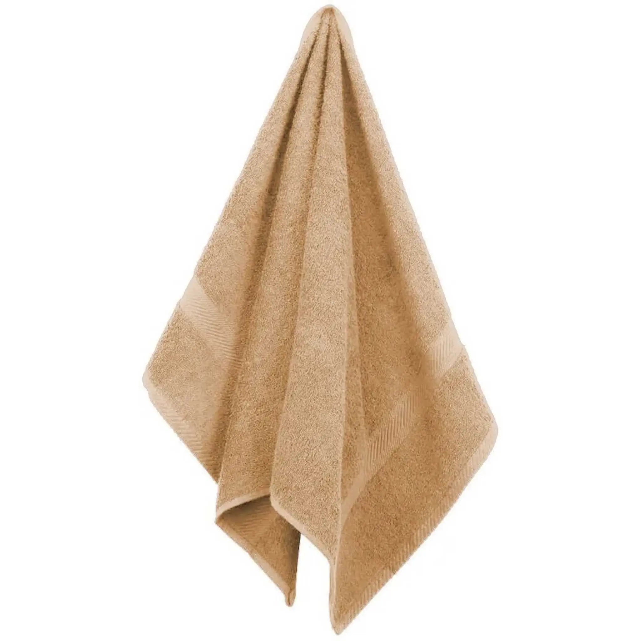Luxurious 8 Piece Towel Bale Set Bath Towels Soft 100% Egyptian Cotton Towels - Beach Stone