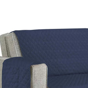 Quilted Cover Fit with Elastic Strap Sofa Cover - 1-Piece Anti- Slip Wrinkle Resistant
