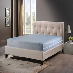 Queen Size Waterproof Mattress Protector, Viscose Made from Bamboo Cooling Mattress Cover Breathable Soft 3D Air Fabric Noiseless Mattress Pad Cover 8"-21" Deep Pocket - Beach Stone