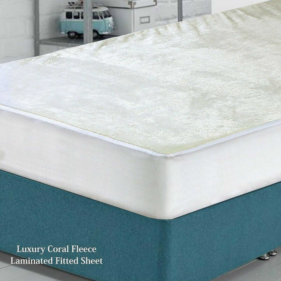 Underblanket Coral Fleece Fitted Mattress Protector