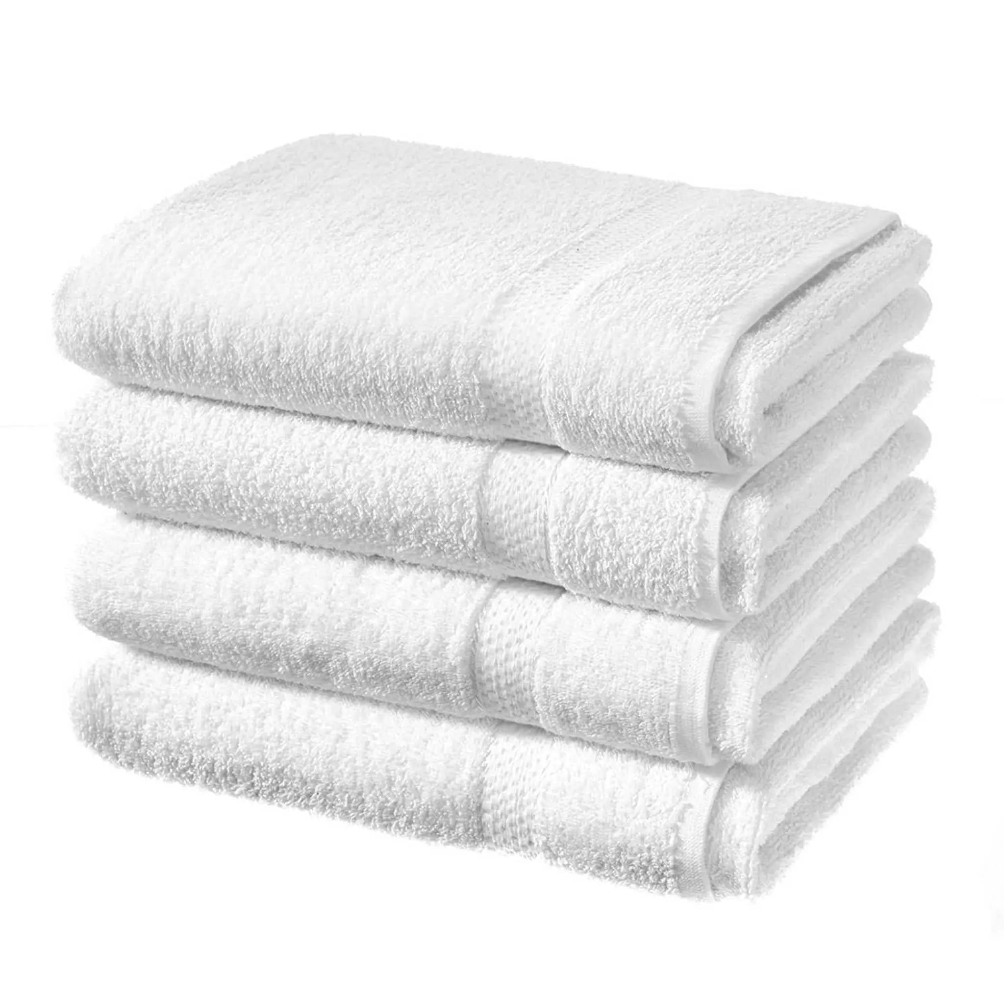 100% Egyptian Cotton 500gsm 8 Piece Towel Set, 4 x Hand Towel + 4 x Bath Towels