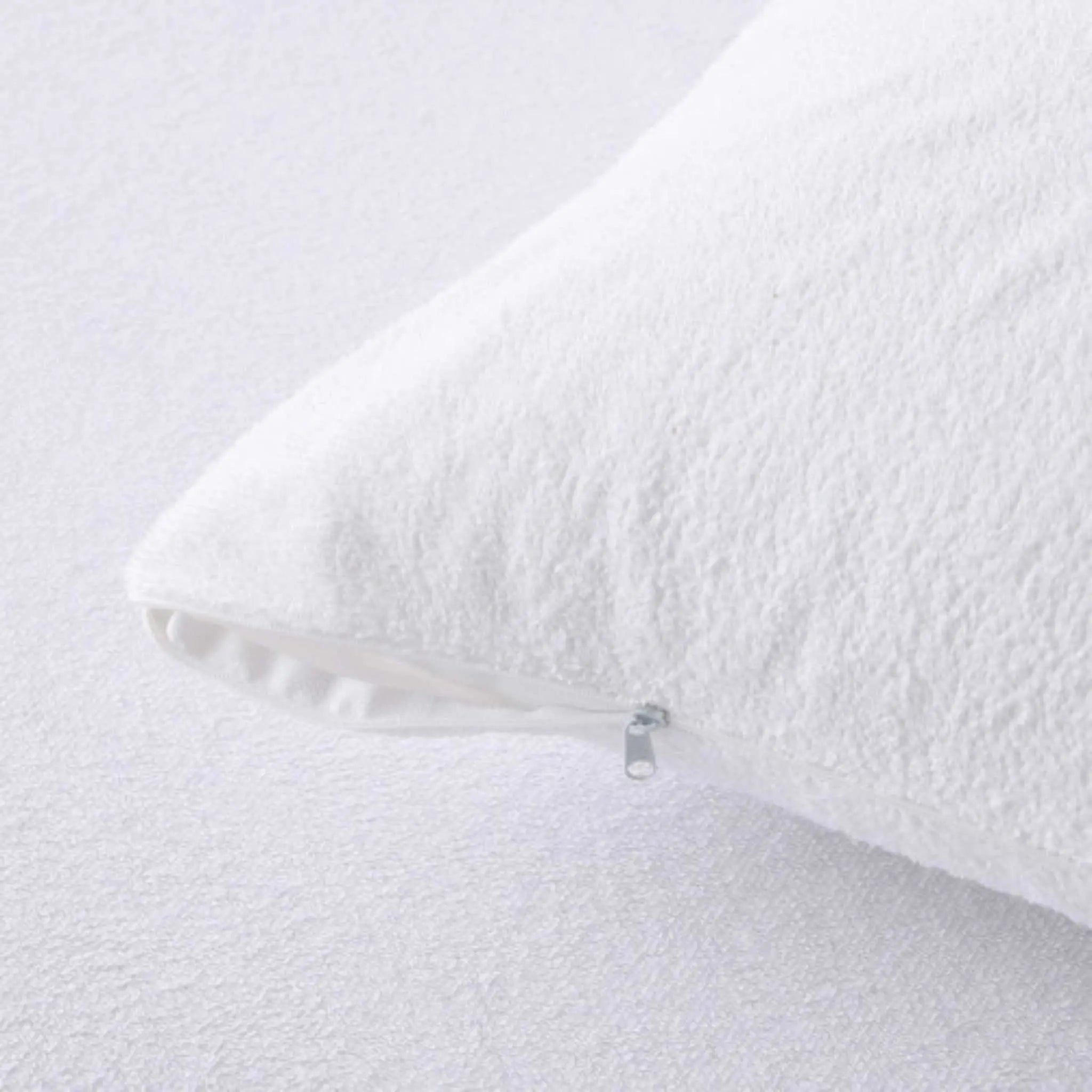 Waterproof Premium Quality Terry Towel Pillow Covers - Beach Stone