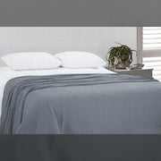 Luxury Waffle Weave Bed Throws and Bedspreads 100% Cotton Double Bed Covers Blankets Sheets and Sofa Couch Throw