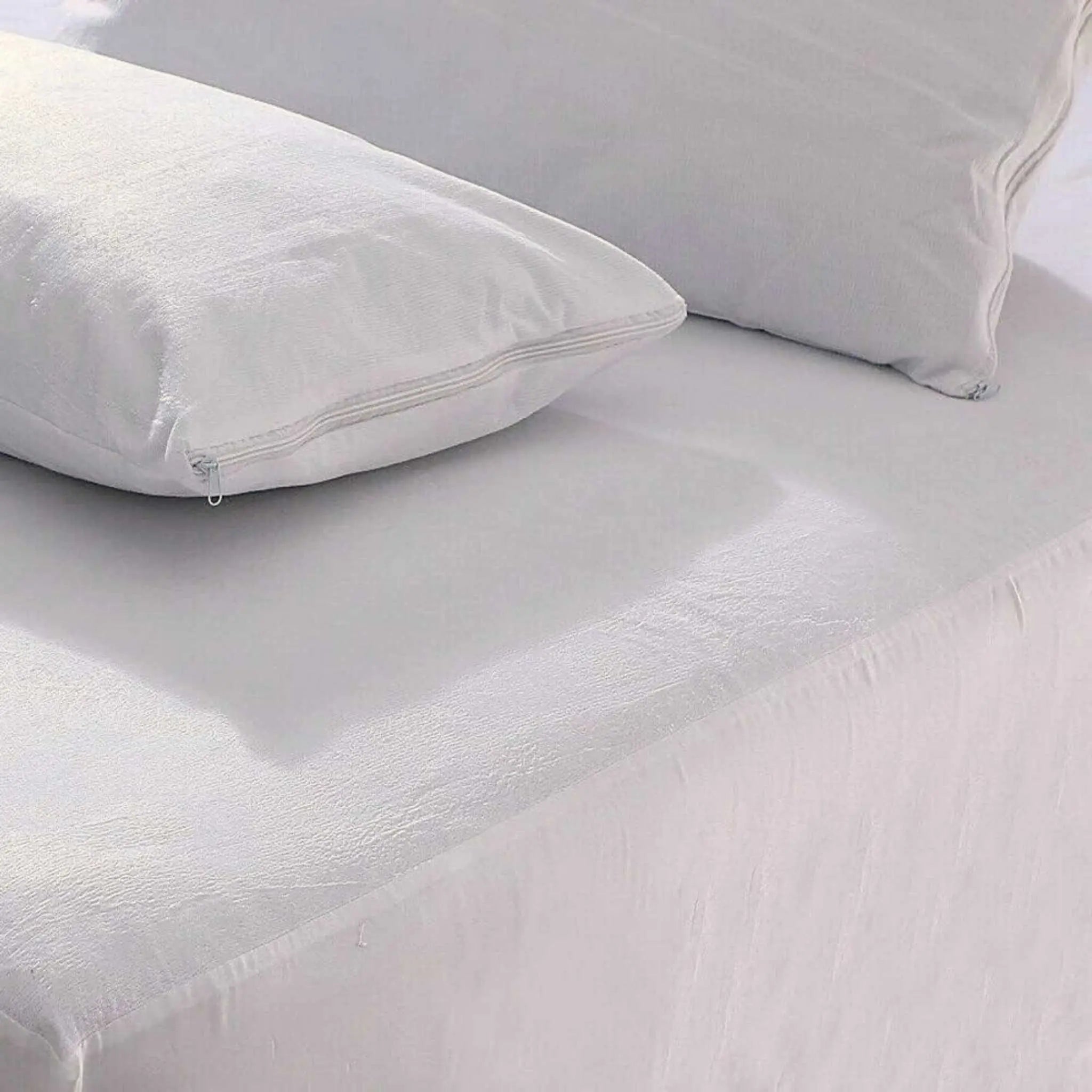 Waterproof Premium Quality Terry Towel Pillow Covers - Beach Stone