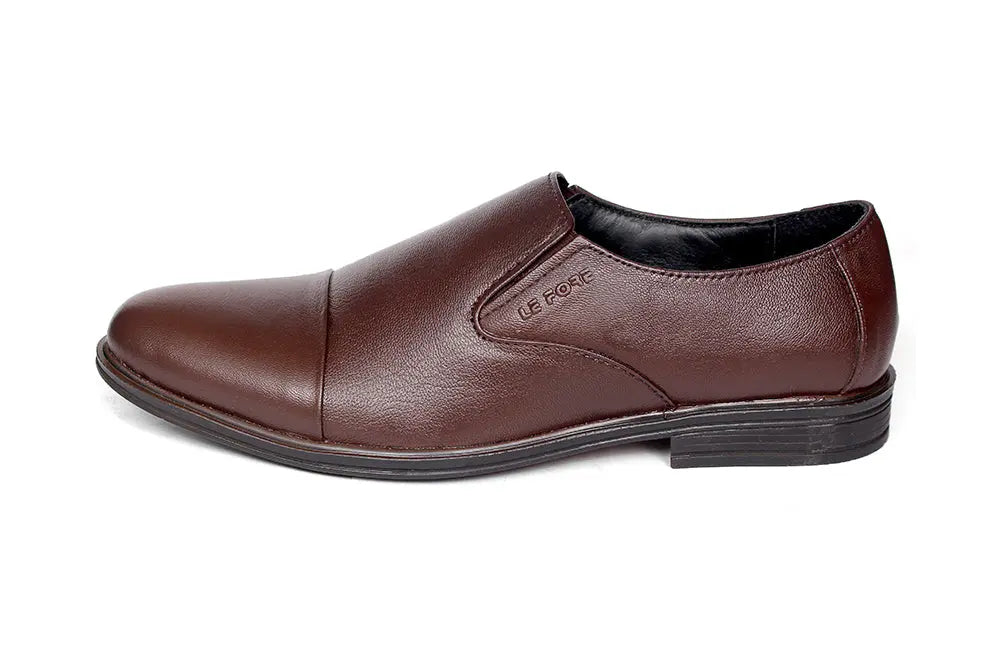 Real Leather Formal Slip-On Shoes