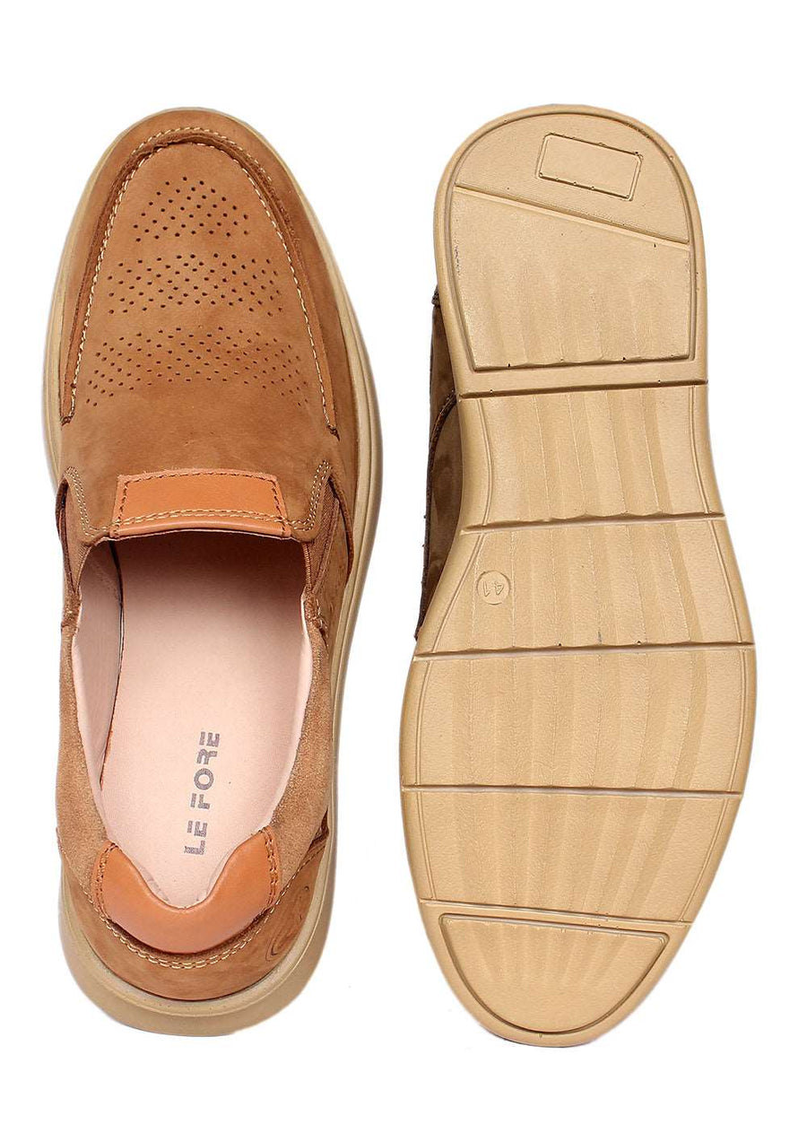 Real Leather Casual Slip-On Shoes