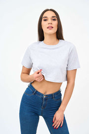 Women's Basic Cropped T-Shirt