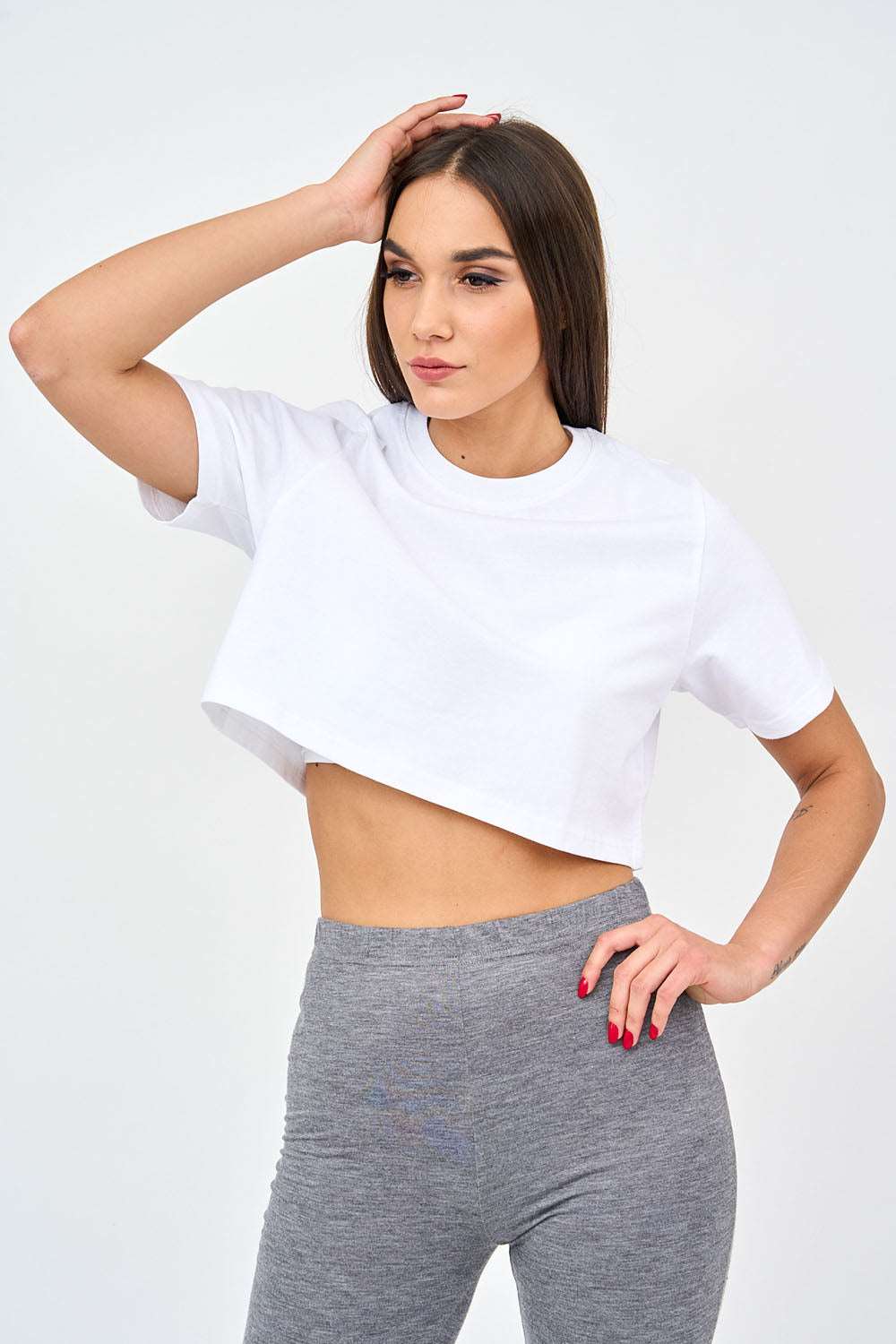 Women's Basic Cropped T-Shirt