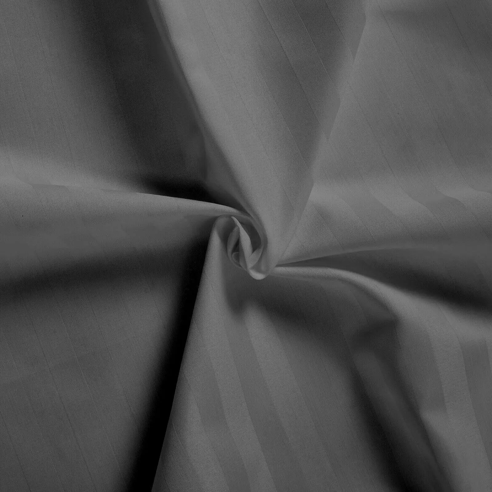 Pastel Yellow Pure Egyptian Cotton Flat Sheet Super King 330 TC 500 Thread Count Equivalent Satin Stripe Bed Sheet - Beach Stone