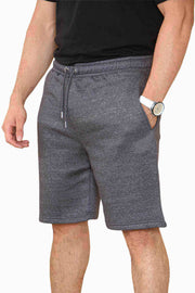 Right Side View of Men's Gym Shorts in Charcoal for Your Active Lifestyle