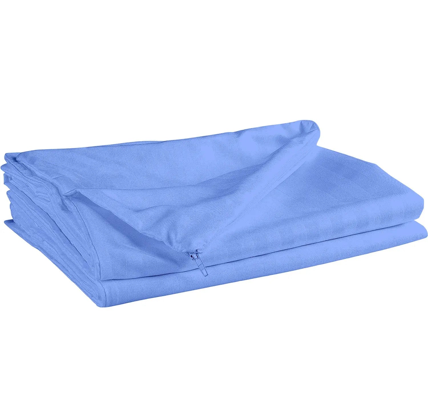 Microfiber Ultra Soft Satin Stripe Pillow Cases | Breathable & Zipped Pillow Covers - Beach Stone
