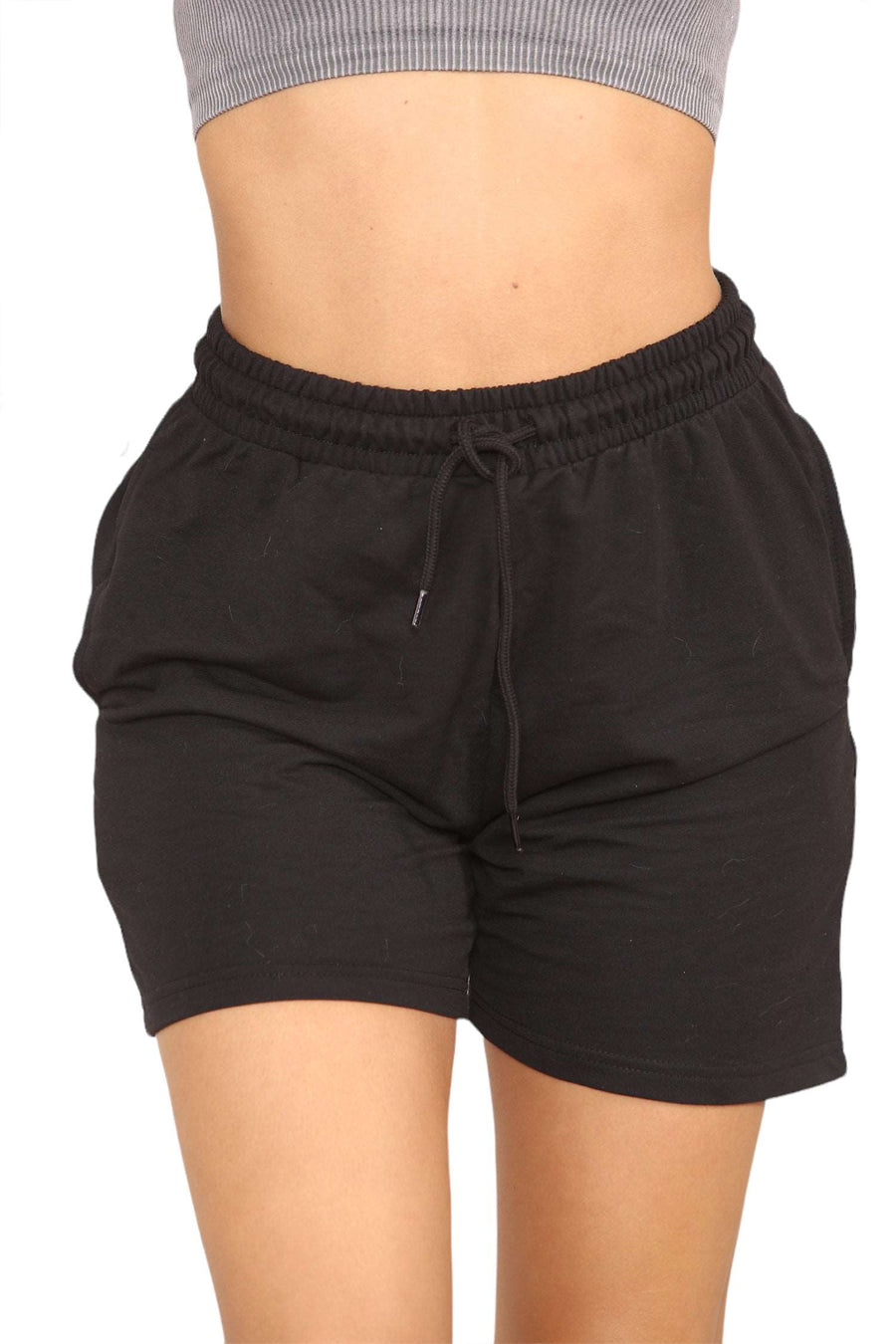 Comfy Mid-Length Black Cycling Shorts for Women!