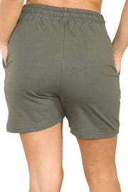 Comfy Mid-Length Olive Cycling Shorts for Women!
