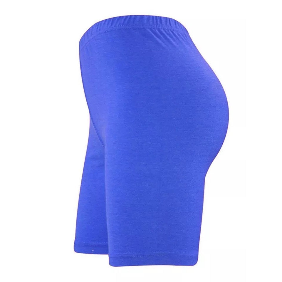 Womens shorts 1/2 Length above-Knee Cycling women Slinky Active Sport Gym Running Walking Casual Yoga Fashionable Under Skirt Shorts Knee Leggings Shape Stretchy