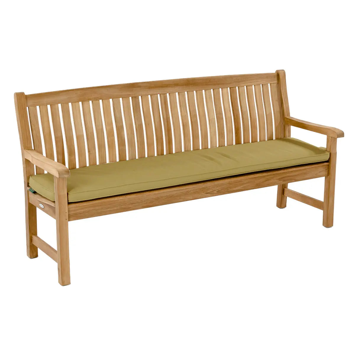 Outdoor Garden Bench Pad Cushion Waterproof Fabric Seat Pads - Beach Stone