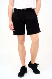 Close View of Flexible Men's Gym Shorts in Black for Your Active Lifestyle