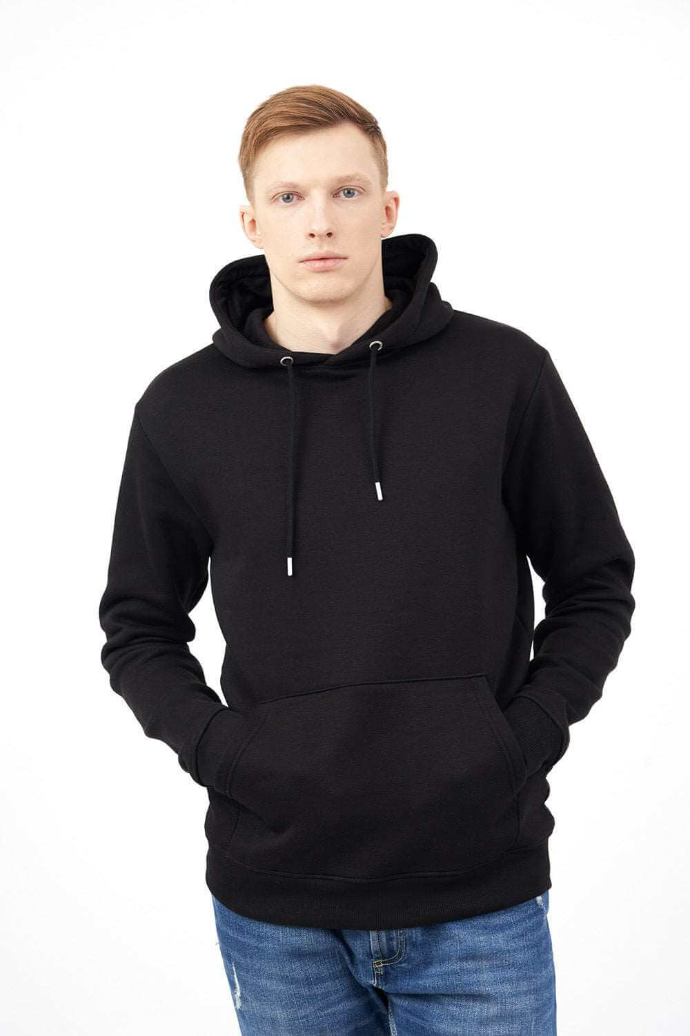 Men's Hoodie for Everyday Living with Kangaroo Pockets