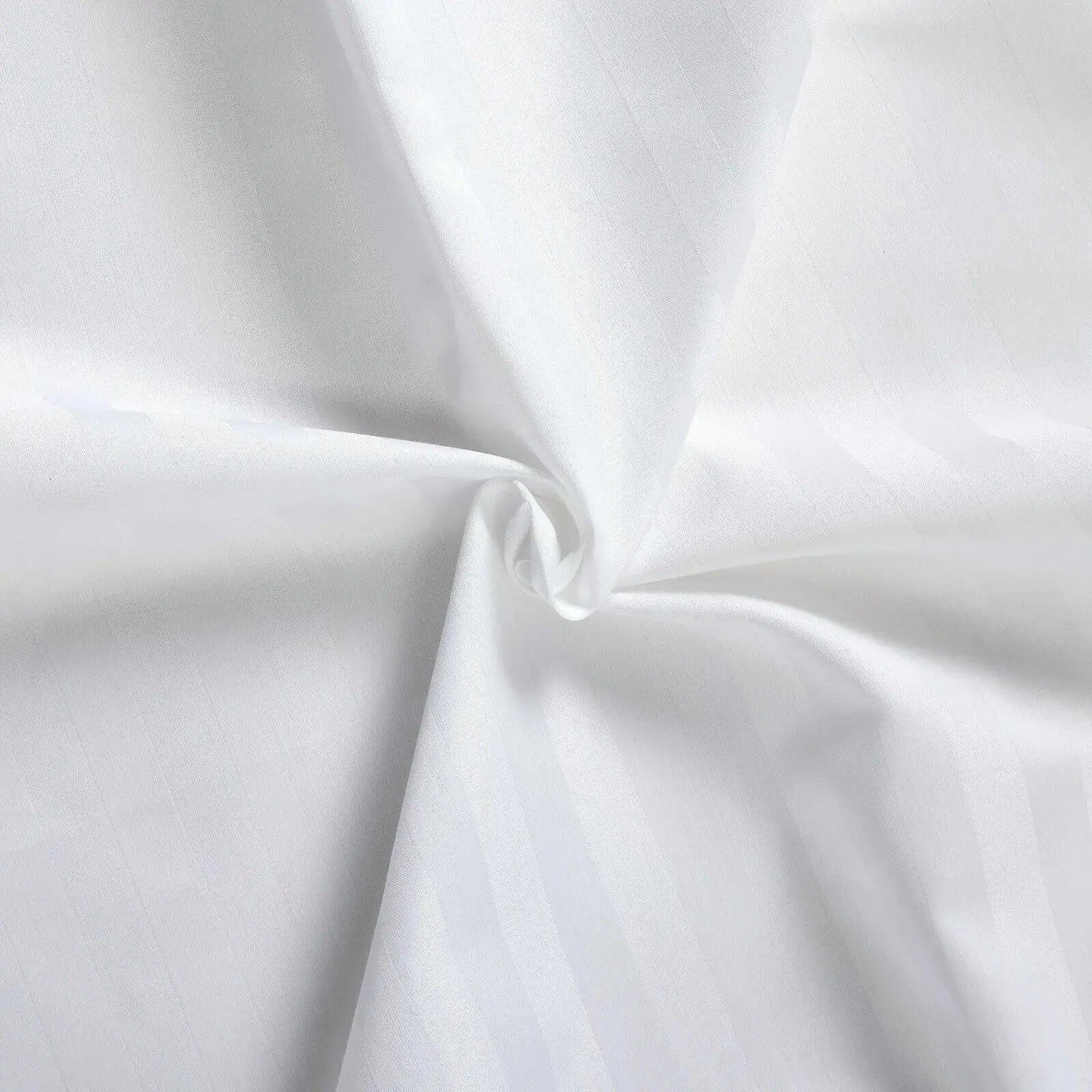 Pastel Yellow Pure Egyptian Cotton Flat Sheet Super King 330 TC 500 Thread Count Equivalent Satin Stripe Bed Sheet - Beach Stone