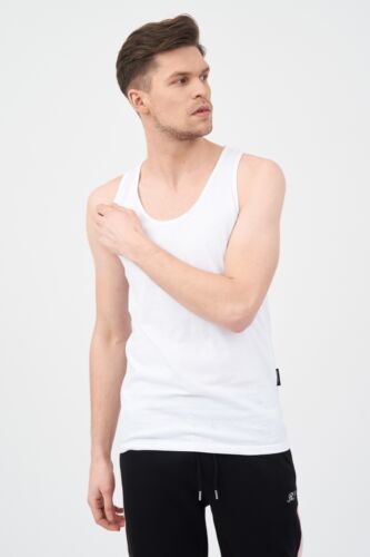 Men's Basic Vest Top in White