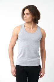 Men's Basic Vest Top in Grey