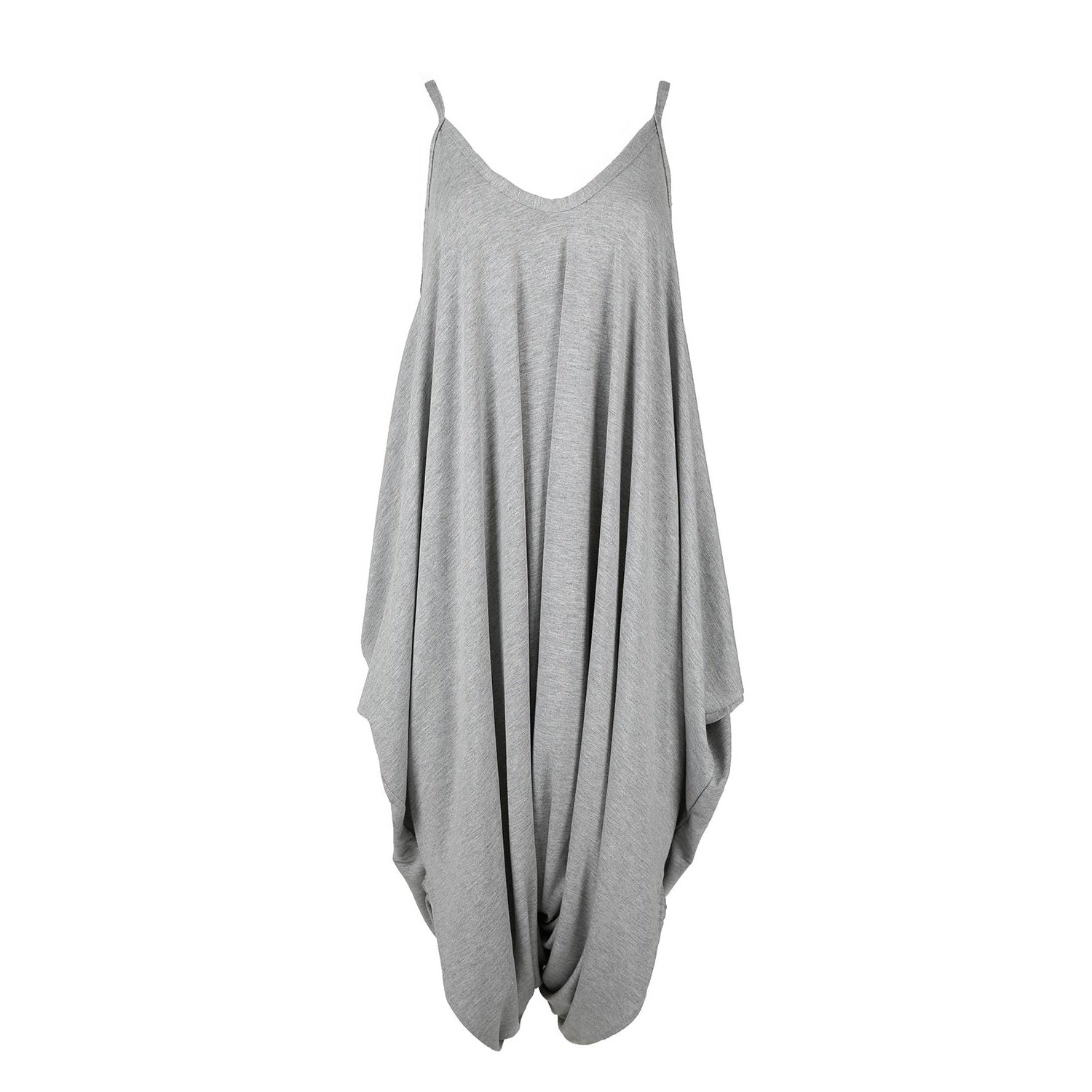 Women's Lage look Strappy Baggy Harem Jumpsuit Dress Top Playsuit Cami 10-20