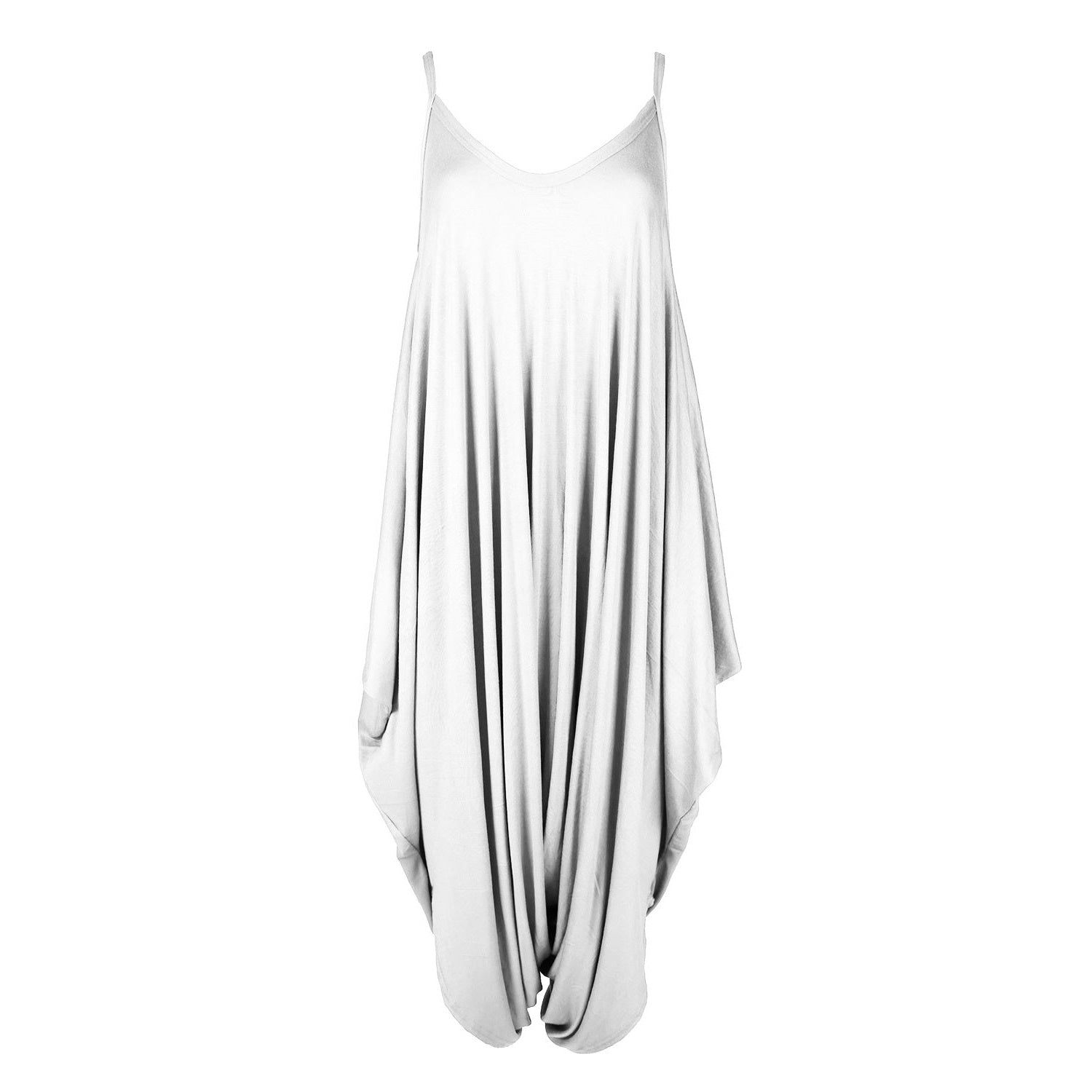 Women's Lage look Strappy Baggy Harem Jumpsuit Dress Top Playsuit Cami 10-20